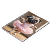 Pug Ballerina Notitieboek (Linkerzijde)