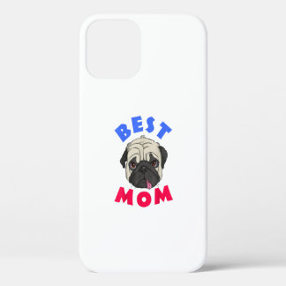 Pug Best mam Moederdag Mam Gift iPhone 12 Hoesje