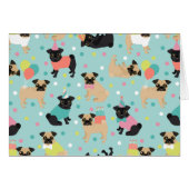 Pug Birthday (Voorkant Horizontaal)