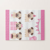Pug Birthday Pack Legpuzzel (Horizontaal)
