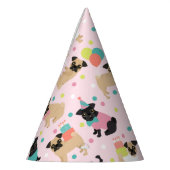 Pug Birthday Party Celebration Feesthoedjes (Links)