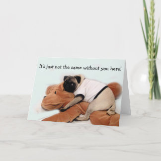 Pug Blauw Kaart