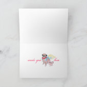 Pug Bot Mot Kaart (Binnen)