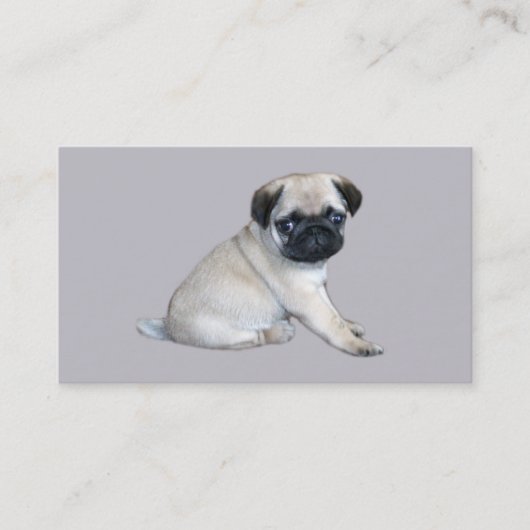Pug Breeder Visitekaartje (Voorkant)