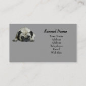 Pug Breeder Visitekaartje (Achterkant)