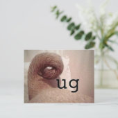 Pug Briefkaart (Staand voorkant)