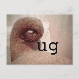 Pug Briefkaart