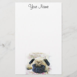 Pug Briefpapier