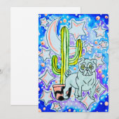 Pug & Cactus Kaart (Voorkant / Achterkant)