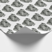 Pug Cadeaupapier (Hoek)