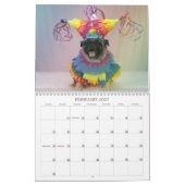 Pug Calendar 2019 Kalender (Feb 2027)