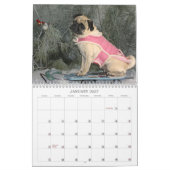 Pug Calendar 2019 Kalender (Jan 2027)