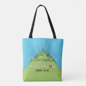 Pug Camp 2018 All Over Print Tas (Achterkant)