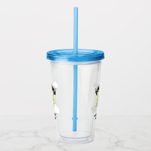 Pug Camp 2021 Acryl Drinkbeker (Rechts)