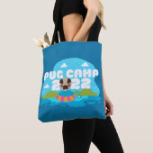 Pug Camp 2022 Canvas tas (Dichtbij)