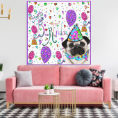 PUG CANVAS AFDRUK (Insitu (Woonkamer))