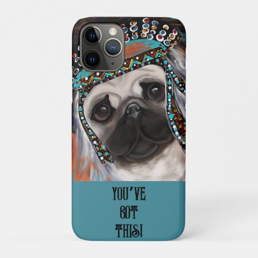  PUG Case-Mate iPhone CASE (Achterkant)