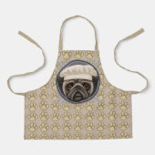 Pug Chef Apron Schort (Voorkant)