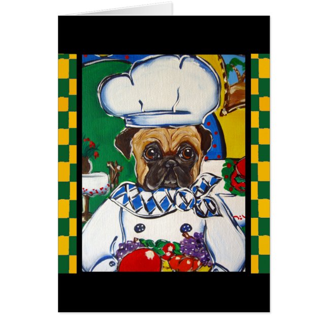 Pug chef de fruits de mer (Devant)