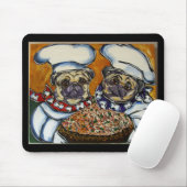 Pug Chef Muismat (Met muis)