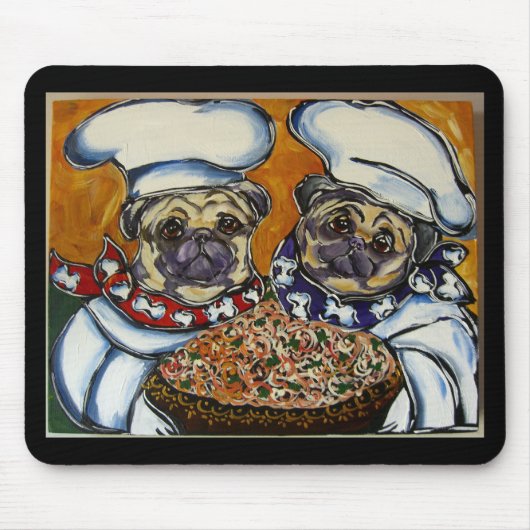 Pug Chef Muismat (Voorkant)
