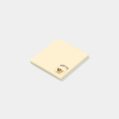 Pug Chien Vie Post-it® Notes (Incliné)