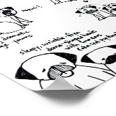 Pug Curpaar Poster (Hoek)