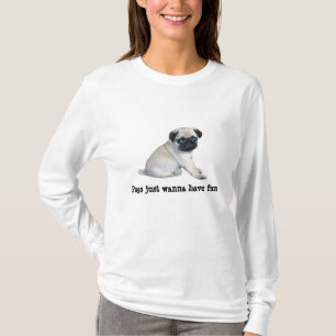 Pug Dames Shirt