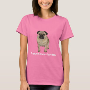 Pug Dames Shirt