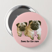 Pug de Button van Kanker van de Borst (Voorkant /achterkant)