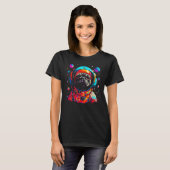 Pug Dog Astronaut T-shirt (Voorkant volledig)