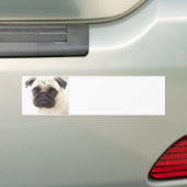 Pug Dog Bumpersticker
Bumpersticker (Op auto)