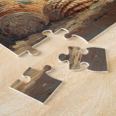 Pug Dog Christmas Beach Legpuzzel (Zijkant)