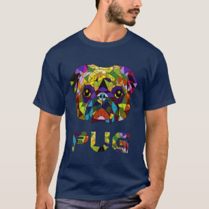 Pug Dog Cute Puppy Pet Dierenvriend Gift P T-shirt