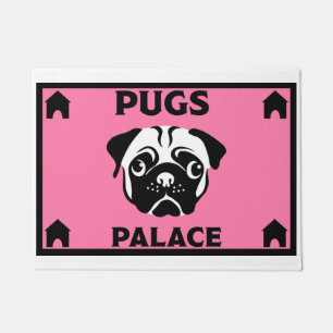 Pug Dog Eigenaars Home Doormat Deurmat