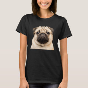 Pug Dog Face Close T-shirt