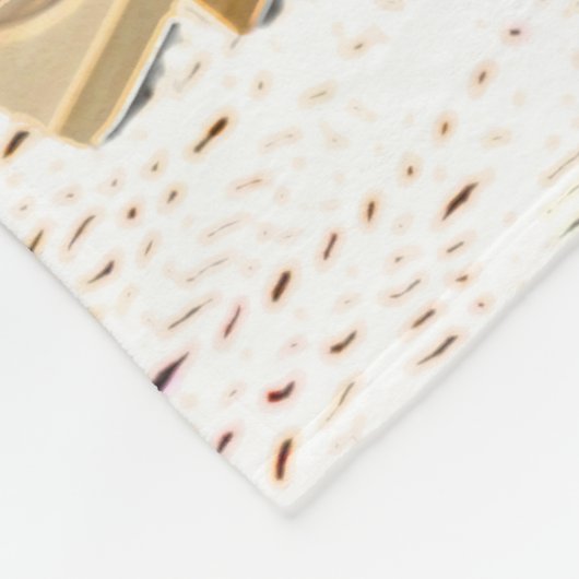 Pug Dog Fleece Throw Blanket (Hoek)