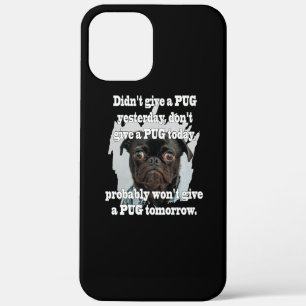 Pug Dog Gisteren Morgen iPhone 12 Pro Max Hoesje