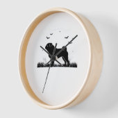 Pug Dog - Halloween Moon Silhouette Classic T-Shir (Hoek)