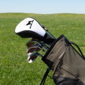 Pug Dog - Halloween Moon Silhouette Classic T-Shir Golfheadcover (Insitu)