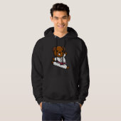 Pug Dog Knows Karate Dog Karate Dog Hoodie (Voorkant volledig)