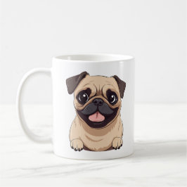 Pug dog koffiemok