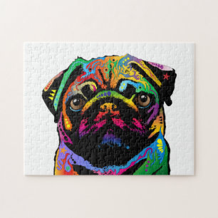 Pug Dog Legpuzzel