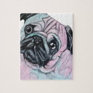 Pug Dog Legpuzzel