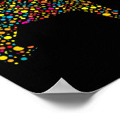 Pug Dog Lka Dot International Dot Day Poster (Hoek)