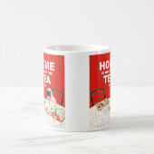 Pug Dog Mok - Thuis is waar het Thee is (Center)