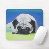 Pug Dog Muismat (Met muis)