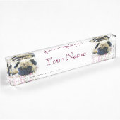 Pug Dog Naambordje