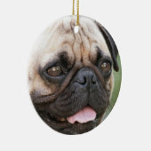 Pug Dog Ornament (Rechts)