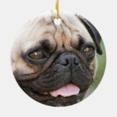 Pug Dog Ornament (Achterkant)